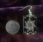 Rapunzel Tangled Lantern Hypoallergenic Earrings