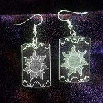 Rapunzel Tangled Lantern Hypoallergenic Earrings