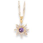 Tangled Sun Necklace - Lost Princess Jewelry