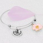 Disney Ohana Forever Bracelet with Hibiscus Charm
