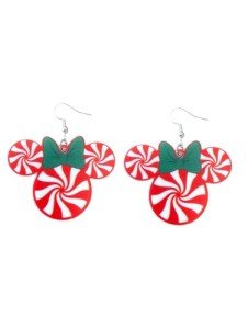 Disney Mouse Ear Drop Earrings - Candy Style