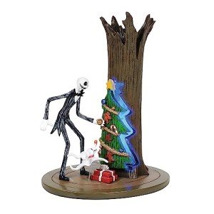 Jack Skellington Discovers Christmas Town Figurine