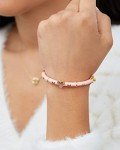 Pink Minnie Mouse Glitter Bangle Bracelet