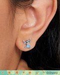 Disney Stitch Sterling Silver Stud Earrings