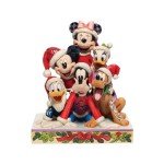Disney Traditions Jim Shore Christmas Mickey Figurine