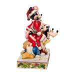 Disney Traditions Jim Shore Christmas Mickey Figurine