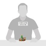 Mickey's Holiday Express Miniature Figurine Display