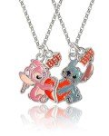 Disney Lilo & Stitch Best Friends Necklace Set
