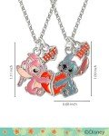 Disney Lilo & Stitch Best Friends Necklace Set