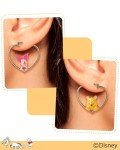 Winnie the Pooh & Piglet Mismatched Hoop Earrings