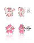 Disney Lilo & Stitch Angel Stud Earrings Set