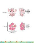 Disney Lilo & Stitch Angel Stud Earrings Set