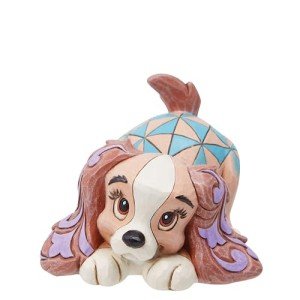 Jim Shore Lady and The Tramp Figurine, 2.5