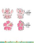 Disney Lilo & Stitch Angel Stud Earrings Set