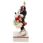 Jim Shore Disney Minnie Mouse Christmas Figurine