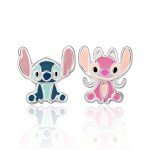 Disney Lilo & Stitch Sterling Silver Stud Earrings