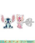 Disney Lilo & Stitch Sterling Silver Stud Earrings