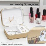 Minnie Mouse Faux Leather Travel Jewelry Box