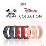 Minnie Mouse Etched Silicone Ring - Disney Collection