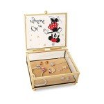 Minnie Mouse Stylish Glass Jewelry Organizer Box