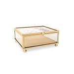 Minnie Mouse Stylish Glass Jewelry Organizer Box