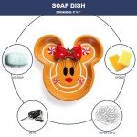 Disney Minnie Mouse Gingerbread Cookie Soap Dish