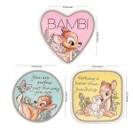 Disney Bambi Trinket Tray Set - 3 Pieces