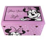 Minnie Mouse Pink Jewelry Box Organizer