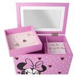 Minnie Mouse Pink Jewelry Box Organizer