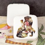 Disney Belle Jewelry Box with Mirror and Storage