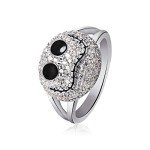 Jack Skellington Sterling Silver Women's Ring