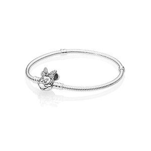 Shimmering Minnie Portrait Bracelet by PANDORA