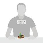 Mickey's Holiday Express Miniature Figurine Display