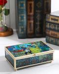 Disney Beauty and the Beast Stained Glass Jewelry Box