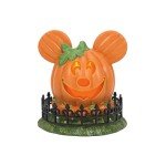 Disney Halloween Pumpkintown Mickey Mouse Figurine