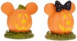 Mickey and Minnie Halloween Topiary Figurine Set