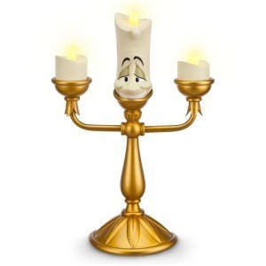 Disney Parks Lumiere Light-Up Candlestick Figure