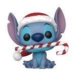 Disney Stitch with Candy Cane Funko Pop!