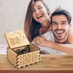 Beauty and The Beast Musical Wooden Gift Box