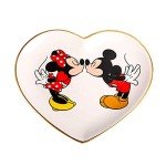 Mickey & Minnie Heart Jewelry Tray Dish