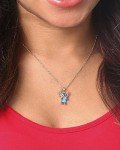 Disney Stitch 18" Gold Flash Pendant Necklace