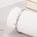 Charming Mickey Mouse 925 Silver Bracelet for Her