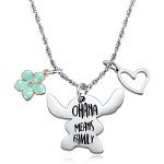 Ohana Means Family Stitch Necklace for Fans