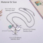 Ohana Means Family Stitch Necklace for Fans