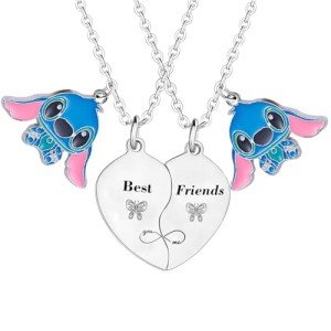 Stitch Friendship Necklace for Best Friends