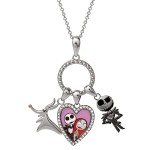Jack and Sally Pendant Necklace - Nightmare Before Christmas