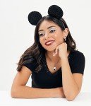 Disney Mickey Mouse Crystal Heart Necklace