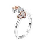 Disney Minnie Mouse Heart Adjustable Wrap Ring