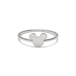 Disney Mickey Mouse Delicate Silver Plated Ring