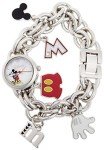Disney Mickey Mouse Charm Watch with Mother of Pearl